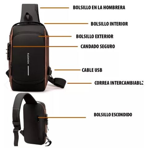 RIÑONERA MOCHILA ANTIROBO